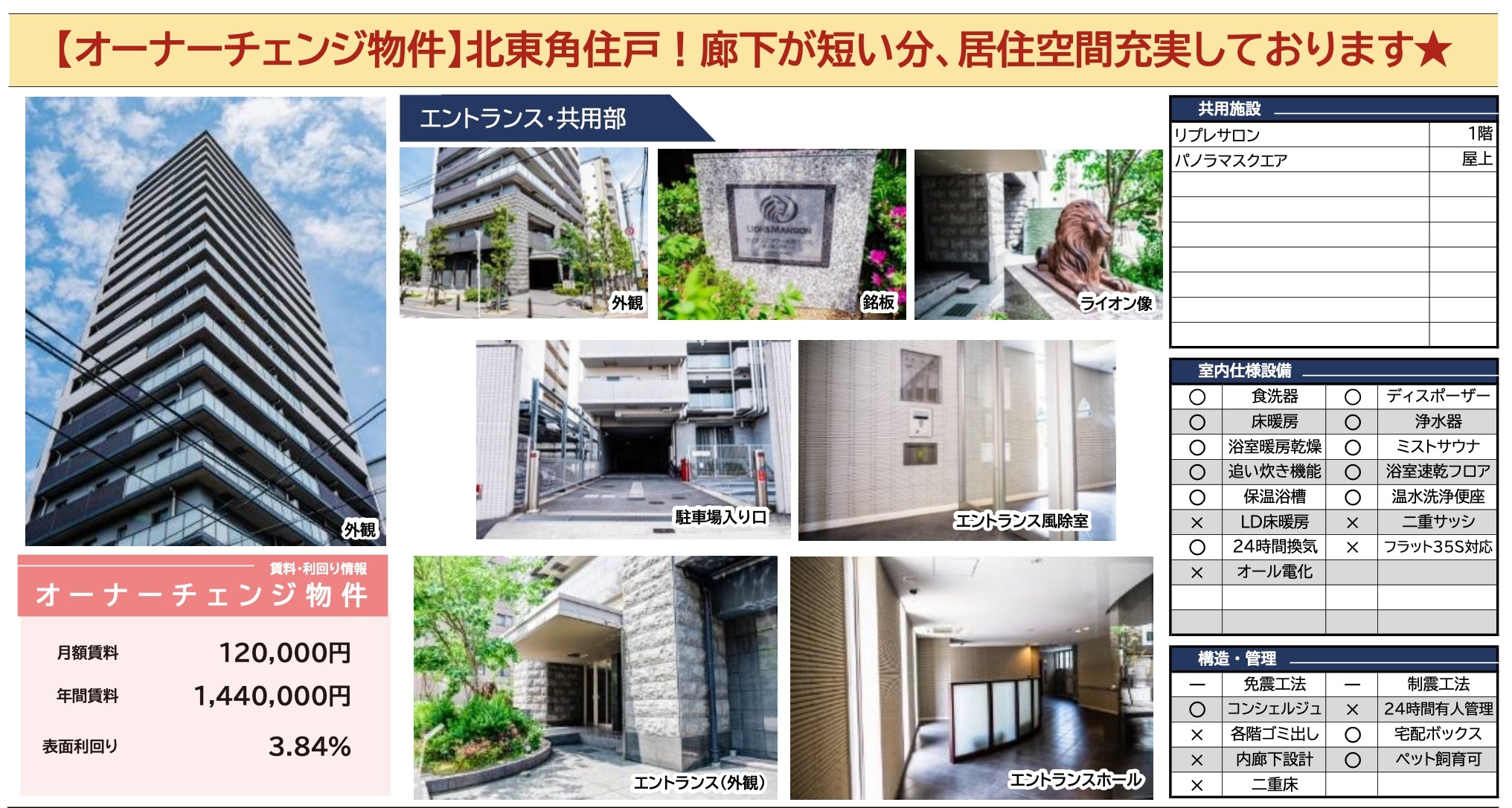 大阪/森之宮駅/1LDK/41.2㎡(12.4坪)