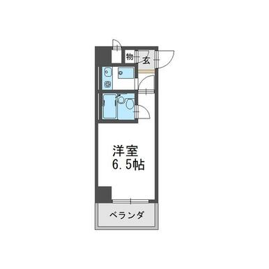 大阪 / 谷町六丁目站 / 套房含廚房 / 19.60m²(5.92坪)