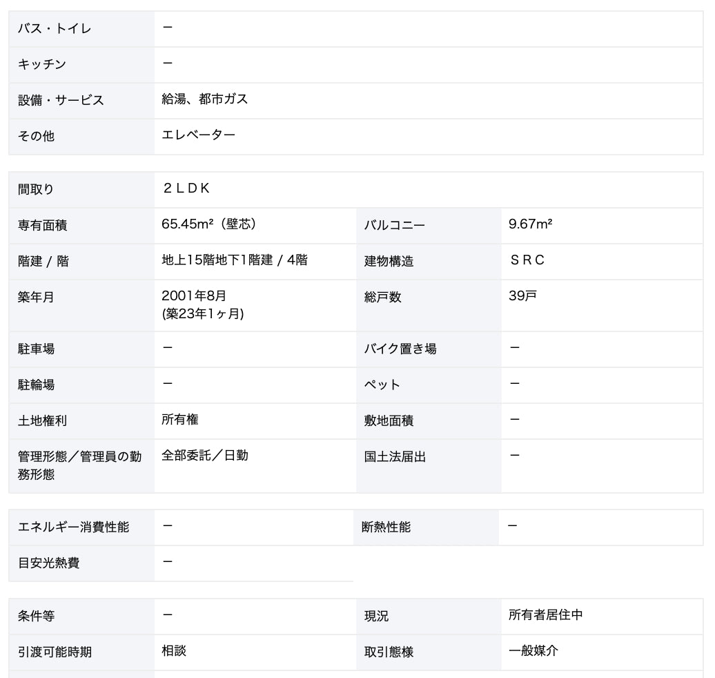 東京 / 高田馬場站 / 2房2廳 / 65.5㎡(19.79坪)