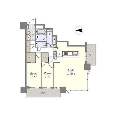 東京 / 國分寺站 / 2房2廳 / 80.03m²(24.2坪)