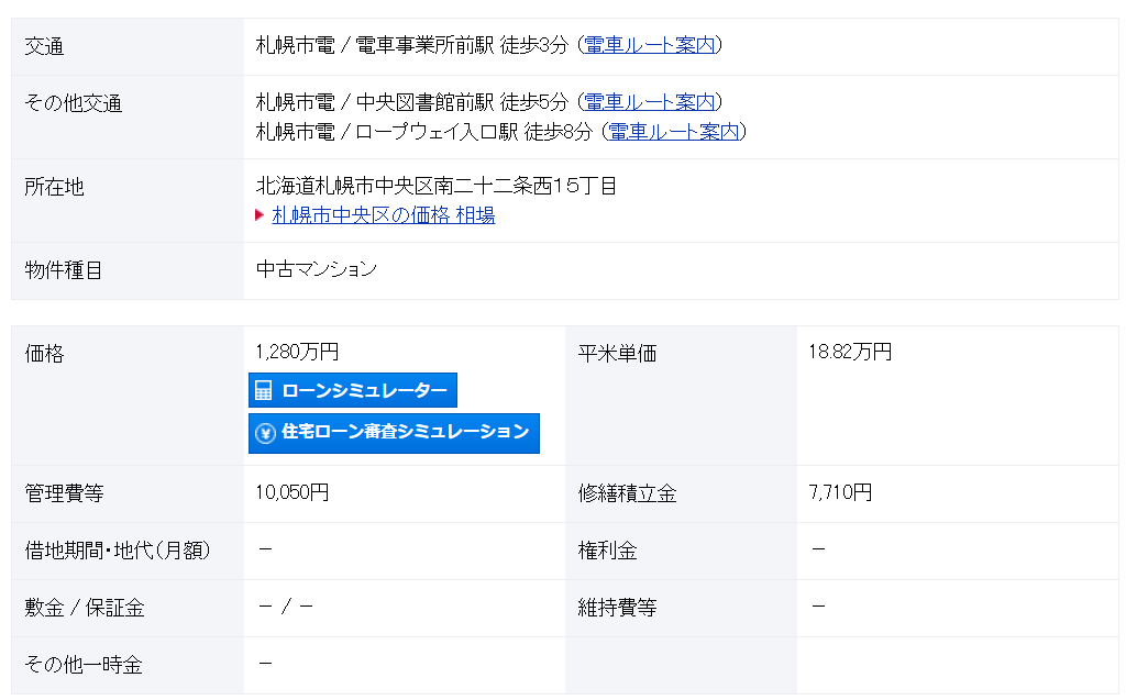 札幌 / 電車事業所前站 / 3房2廳 / 	68.04m²(20.58坪)