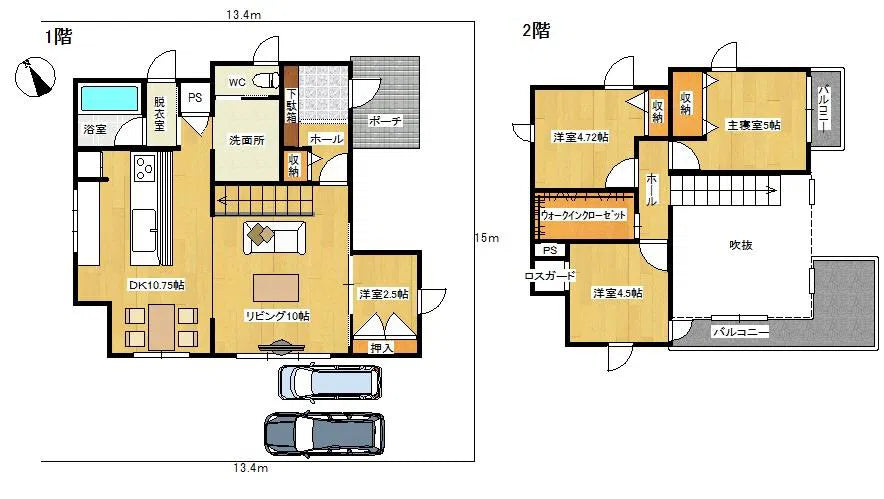 札幌 / 平和站 / 3房2廳+1多功能房 / 90.09m²(27.25坪)